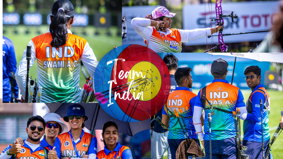 Team India archers competing in Antalya